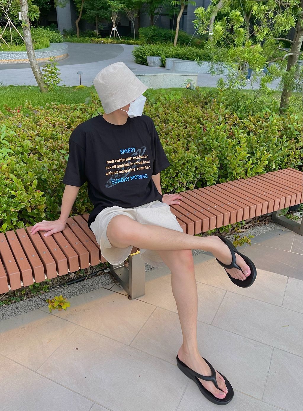OPPAKOREA 亞麻深桶漁夫帽 (3色) (夏日推薦!!!)