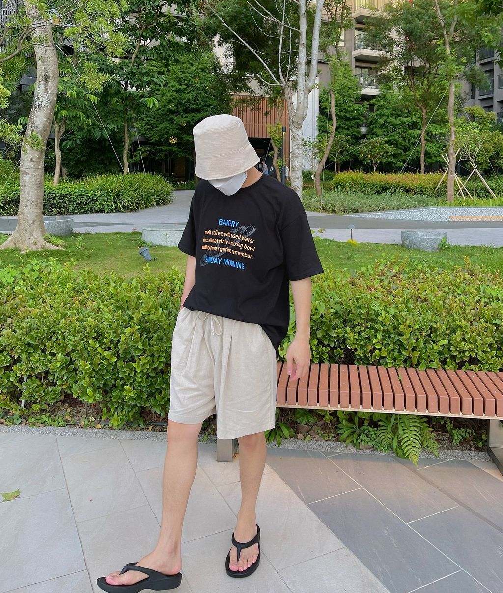 OPPAKOREA 亞麻深桶漁夫帽 (3色) (夏日推薦!!!)