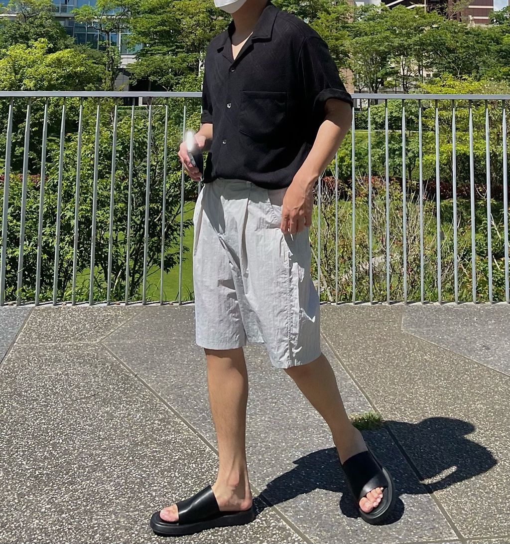 OPPAKOREA 細褶百慕達機能短褲 (3色)
