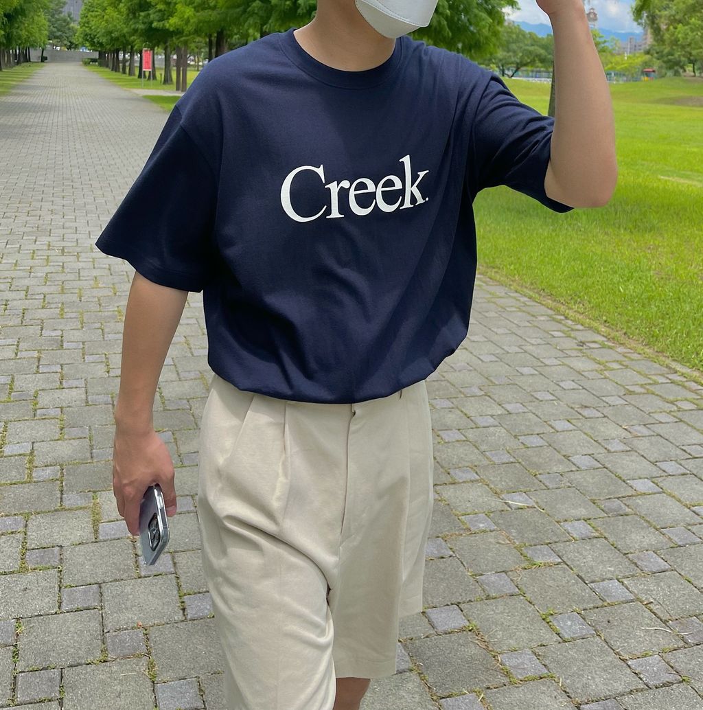 OPPAKOREA Creek 英字短T (4色)