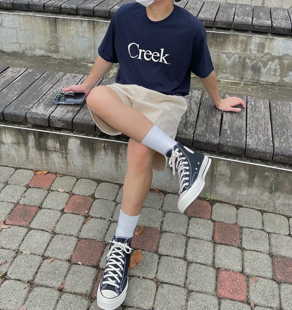 OPPAKOREA Creek 英字短T (4色)