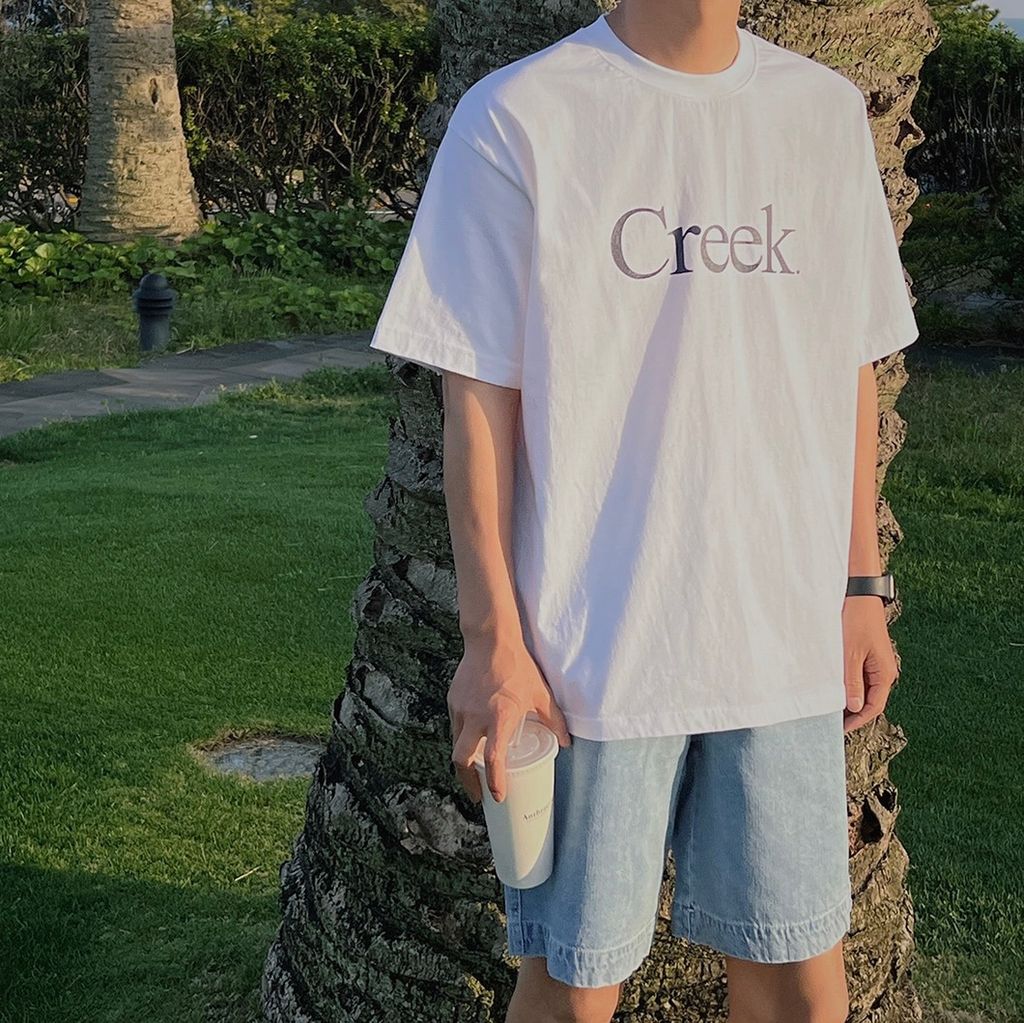 OPPAKOREA Creek 英字短T (4色)