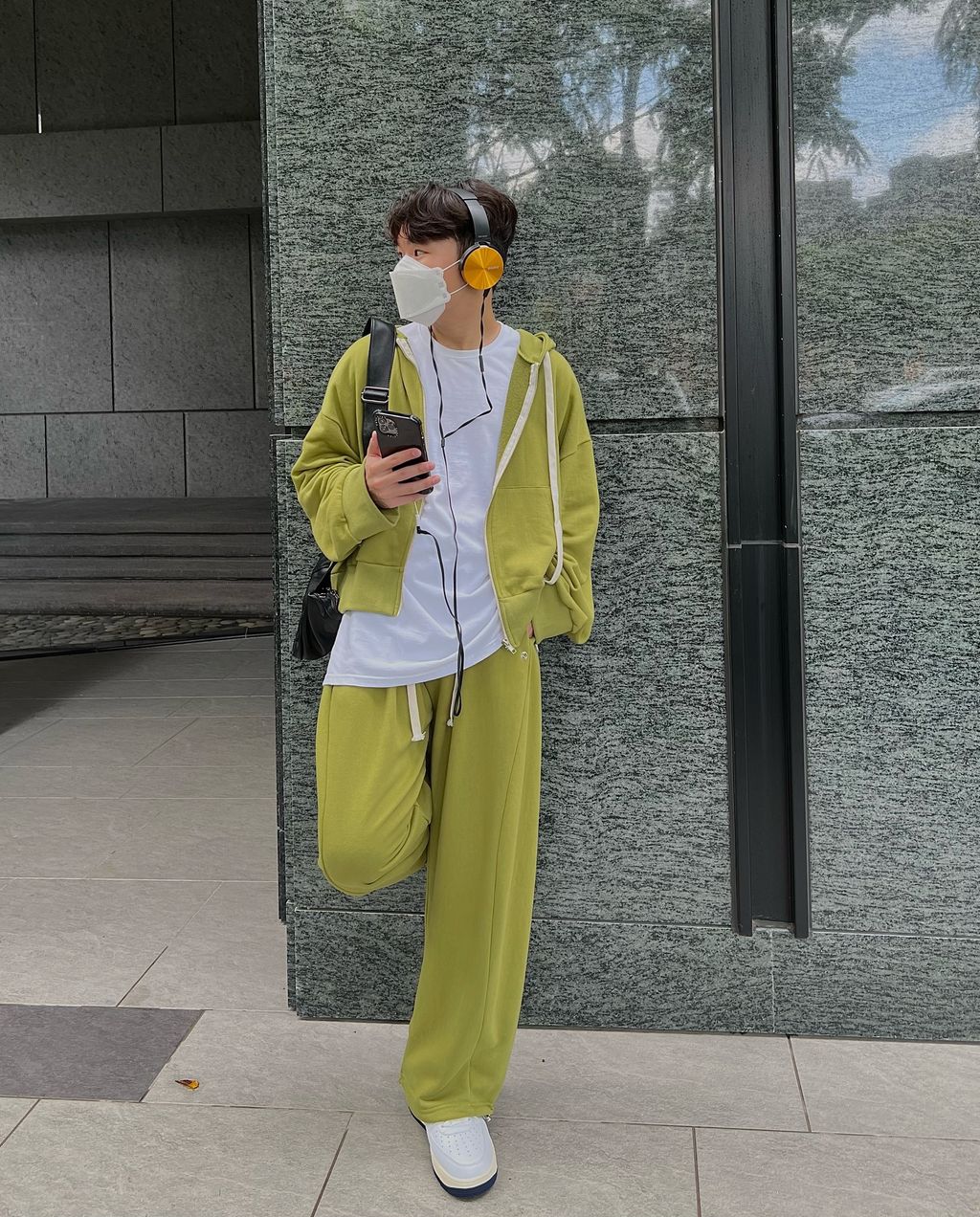 OPPAKOREA 氣球短版連帽外套 (4色) (可搭配套裝)
