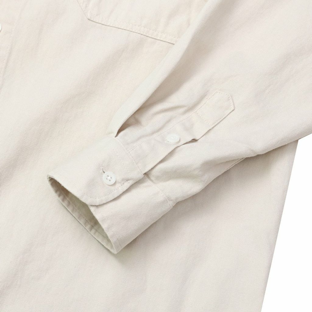 OPPAKOREA 雙口袋寬鬆棉質襯衫 (5色)