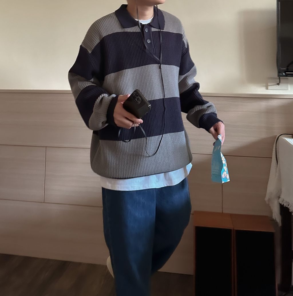 OPPAKOREA Daily 極簡中筒牛仔寬褲 (3色)