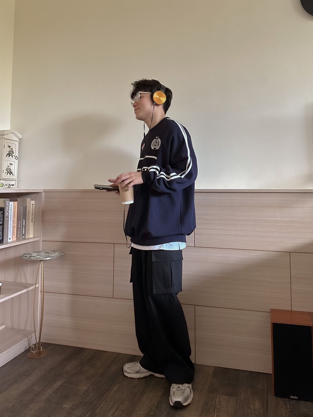 OPPAKOREA Society sporty sweatshirt (2色)