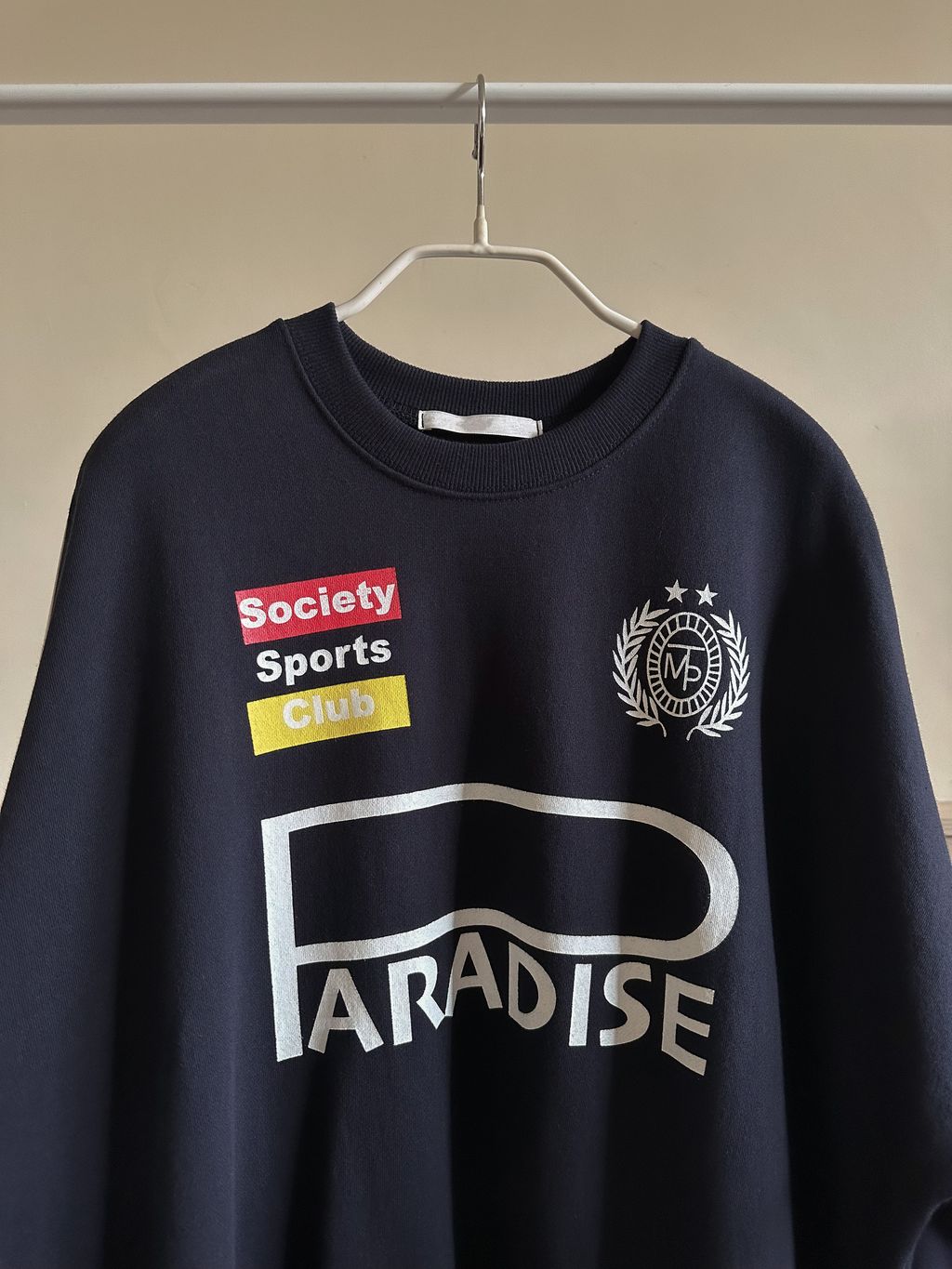 OPPAKOREA Society sporty sweatshirt (2色)