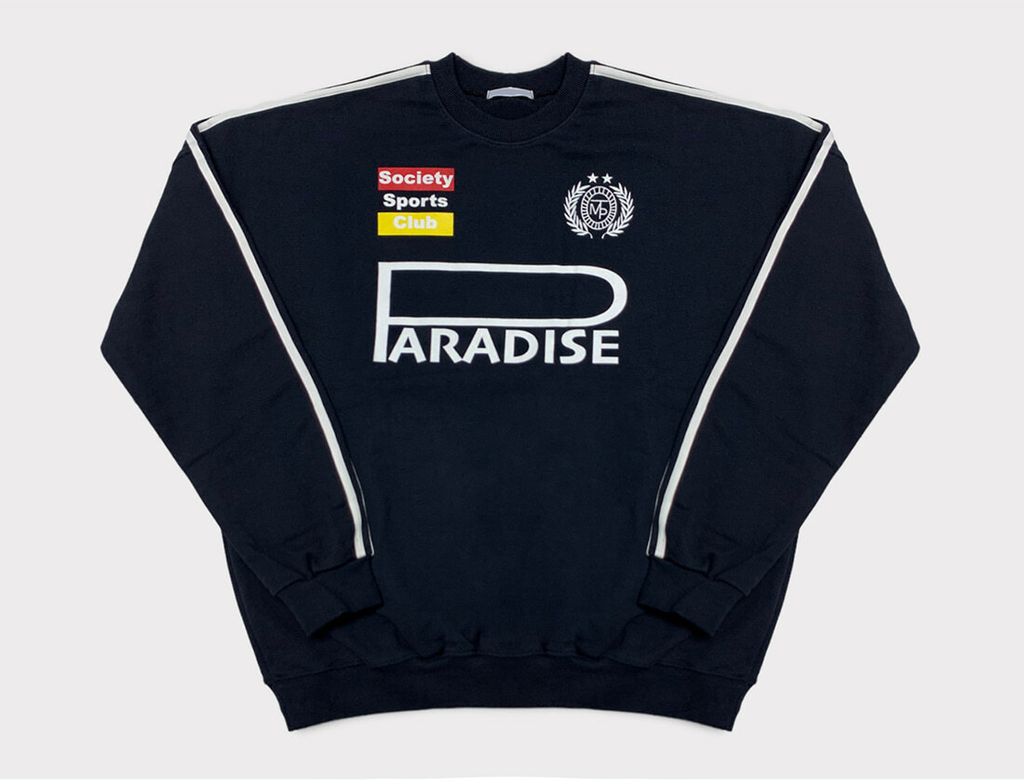 OPPAKOREA Society sporty sweatshirt (2色)