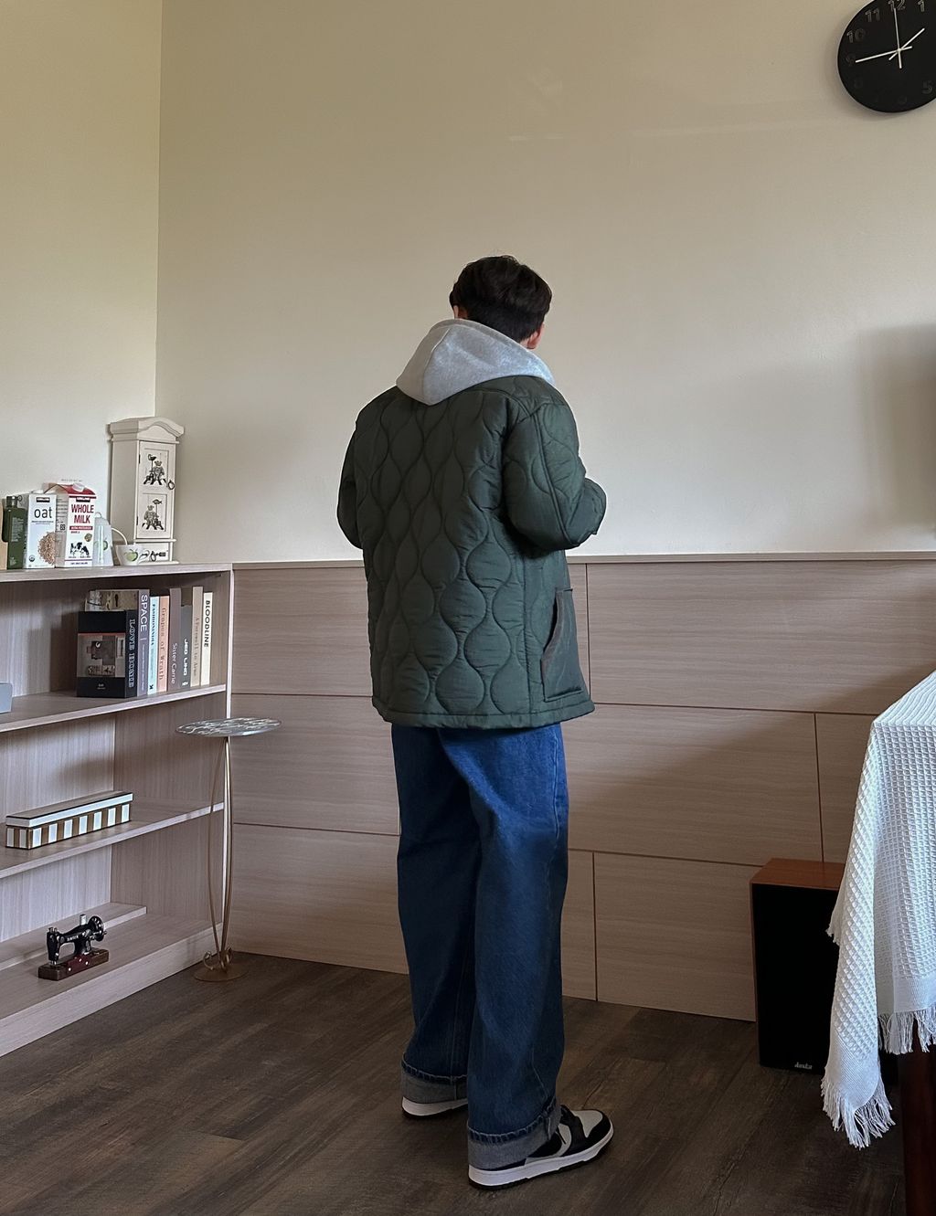 OPPAKOREA Daily 極簡中筒牛仔寬褲 (3色)
