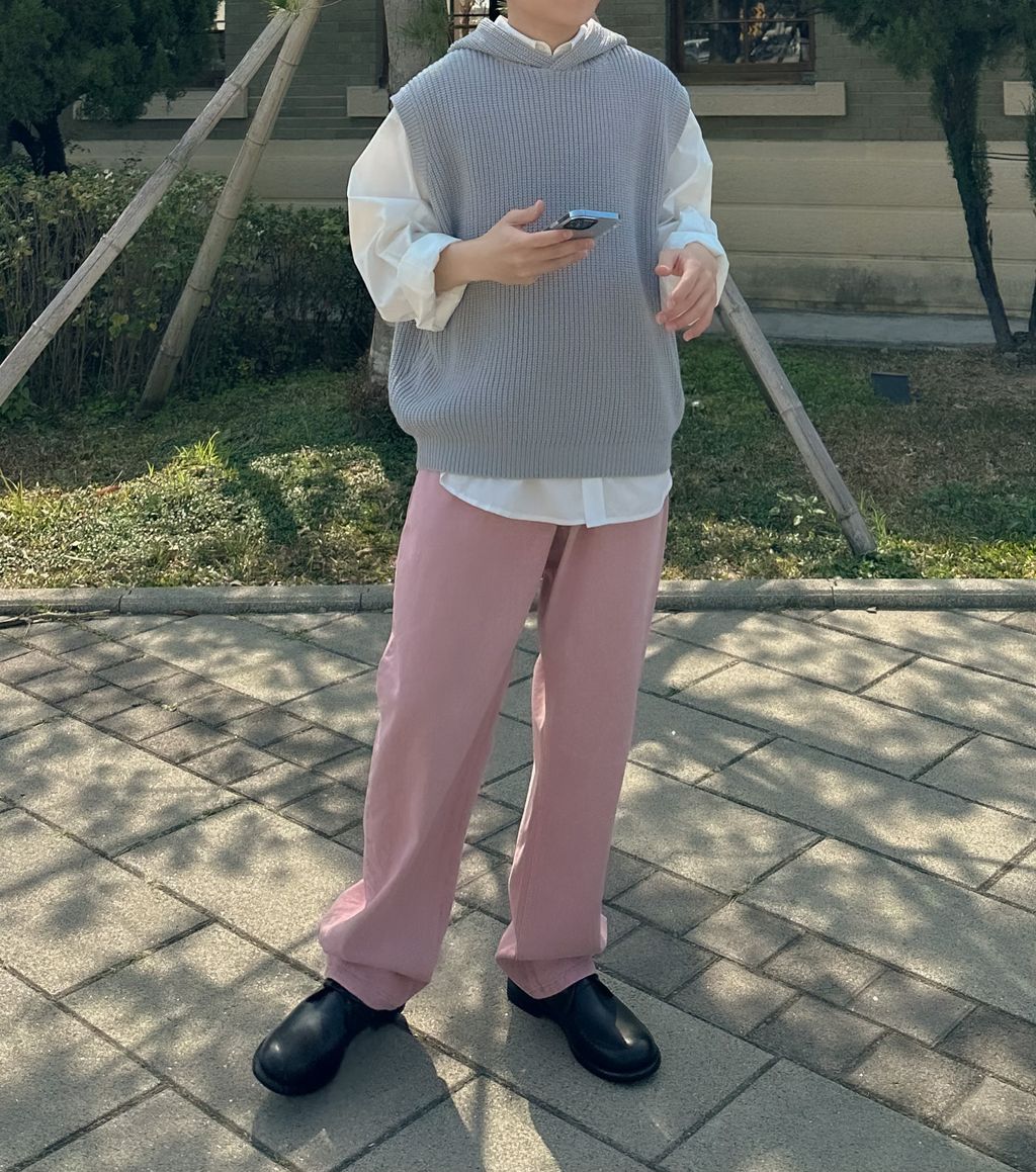 OPPAKOREA Comfy 口袋棉質襯衫 (3色) (優質高密度棉)