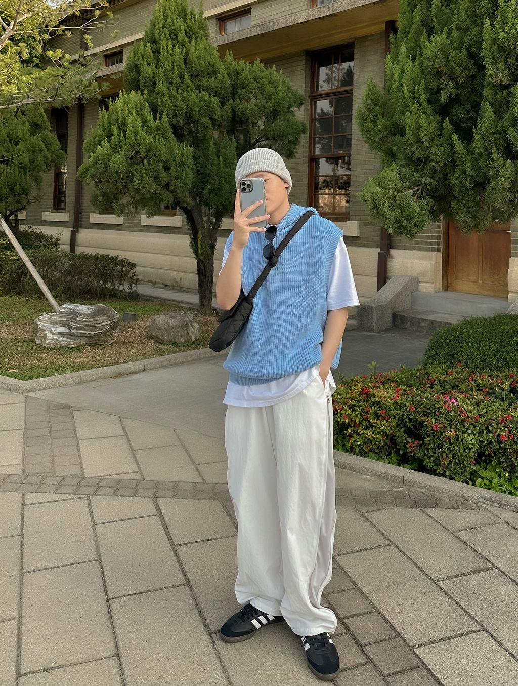 OPPAKOREA Mini 菱格鋪棉斜背包 (BEST!!!)