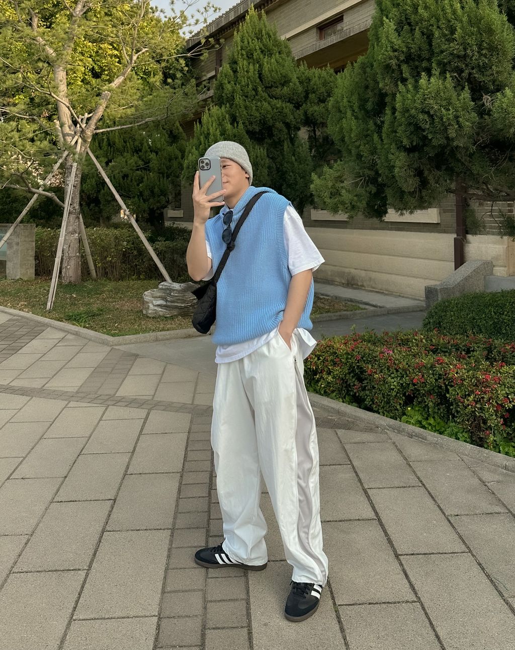 OPPAKOREA Mini 菱格鋪棉斜背包 (BEST!!!)