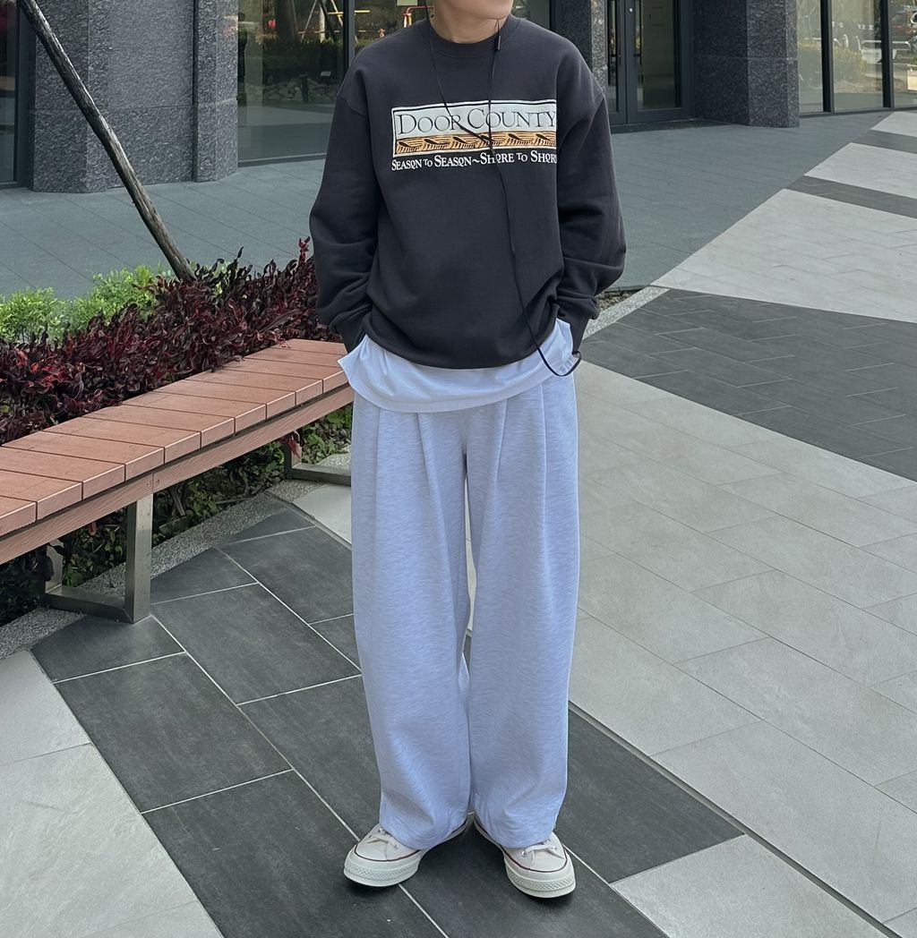 OPPAKOREA Door 發泡圖像衛衣 (4色)