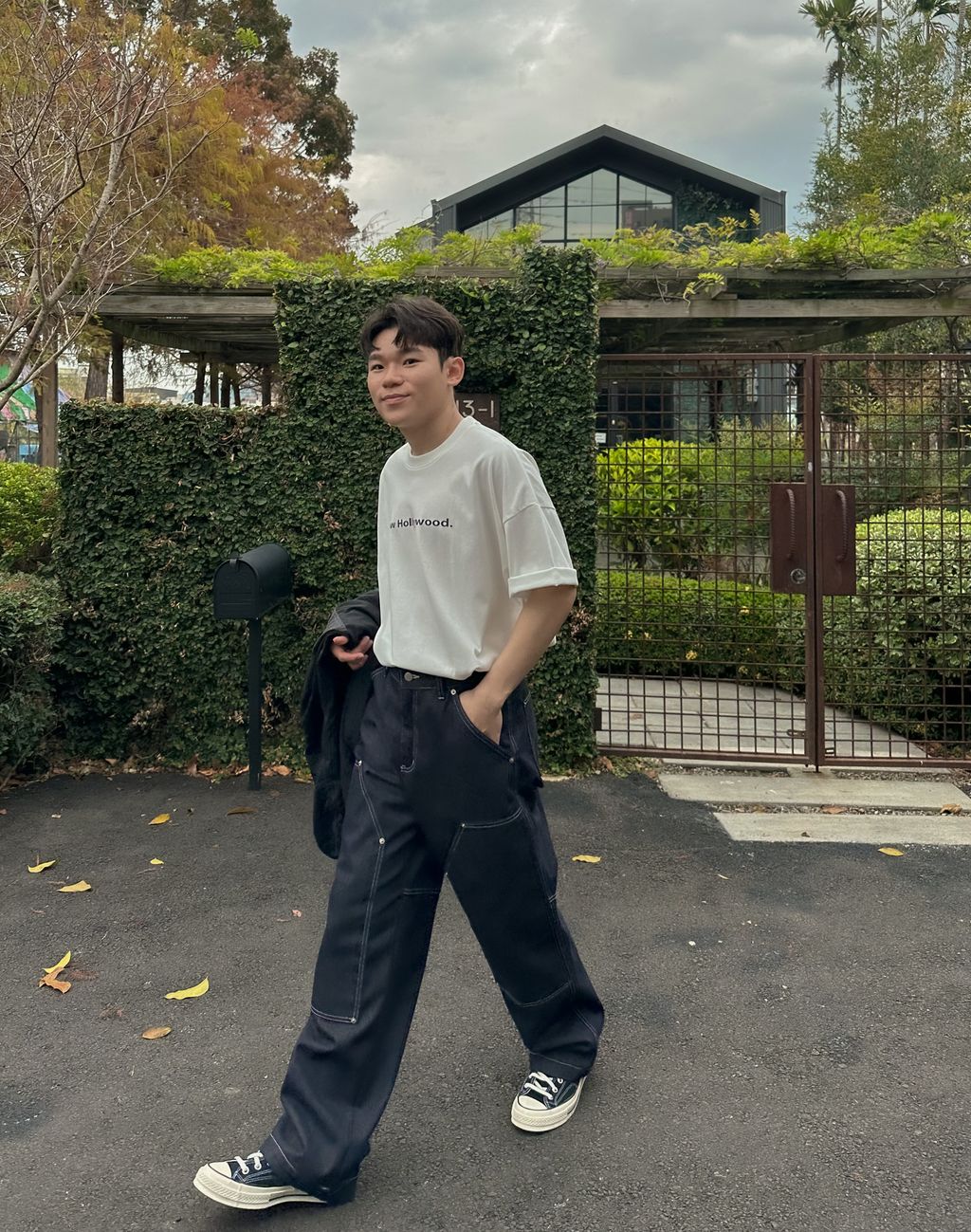 OPPAKOREA Hollywood 英字短T (3色)