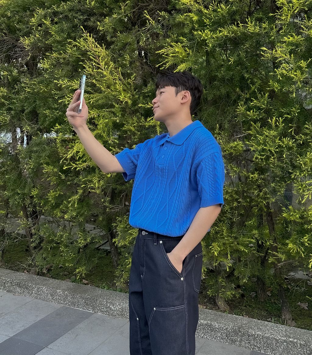 OPPAKOREA Y2K特殊車線牛仔寬褲 (2色) (無染色單寧)