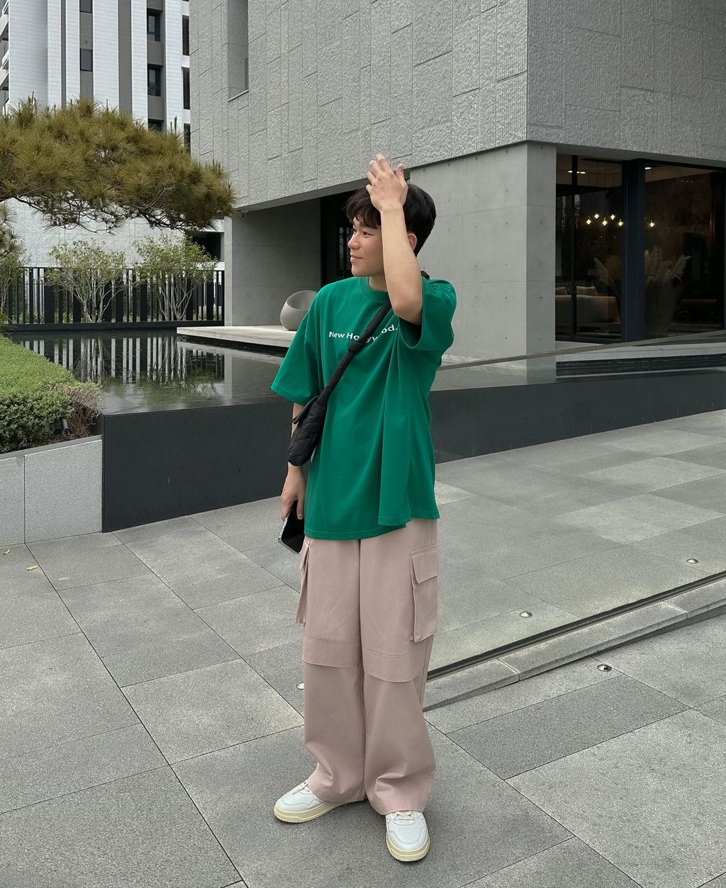 OPPAKOREA 口袋棉質工作寬褲 (3色) (推薦單品!!!)