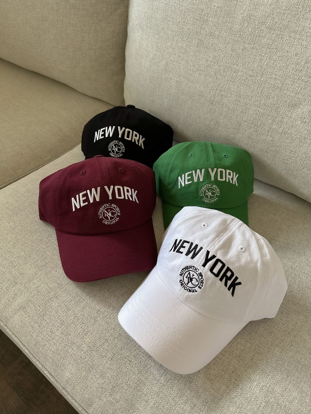 OPPAKOREA NYC 刺繡棒球帽 (6色)