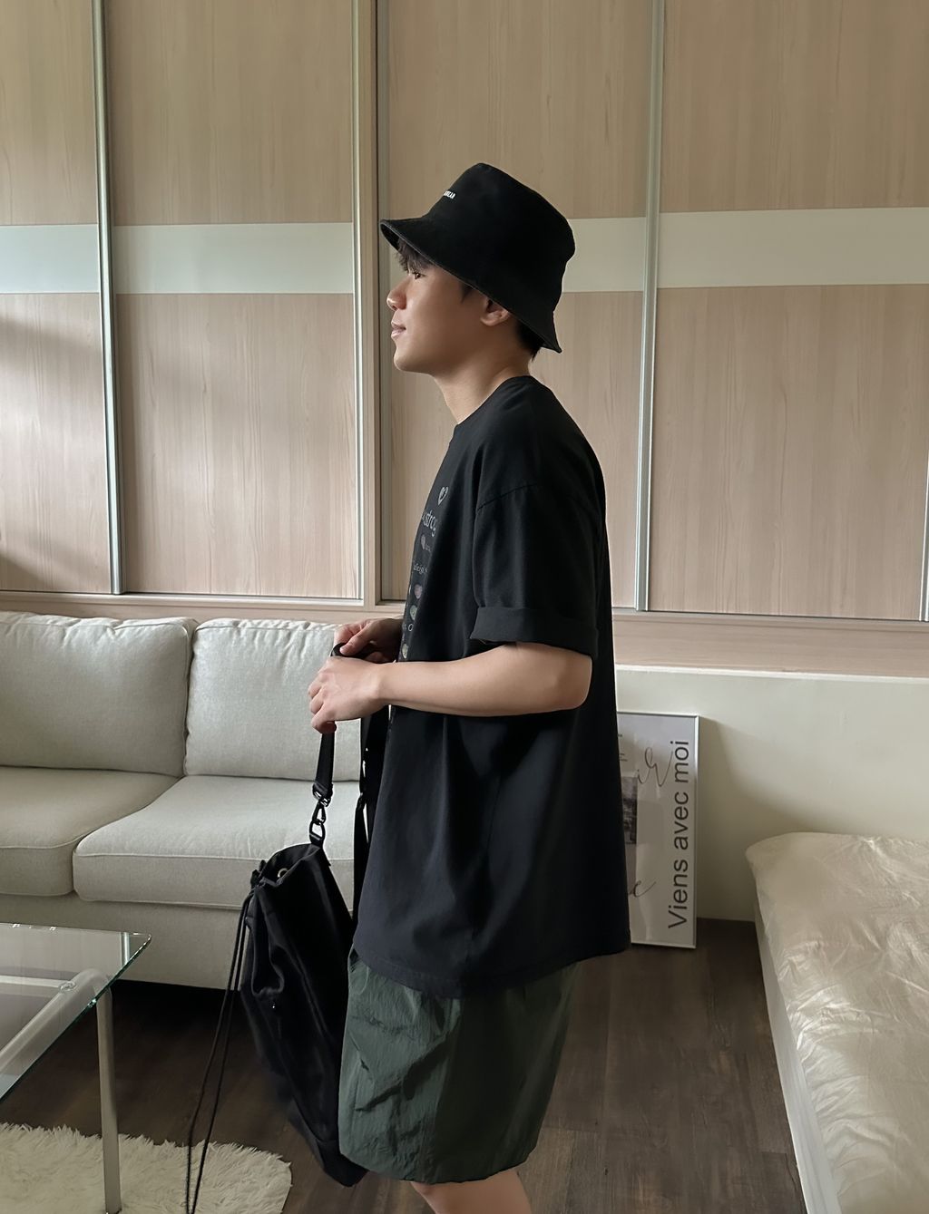 OPPAKOREA Use 心形水洗短T