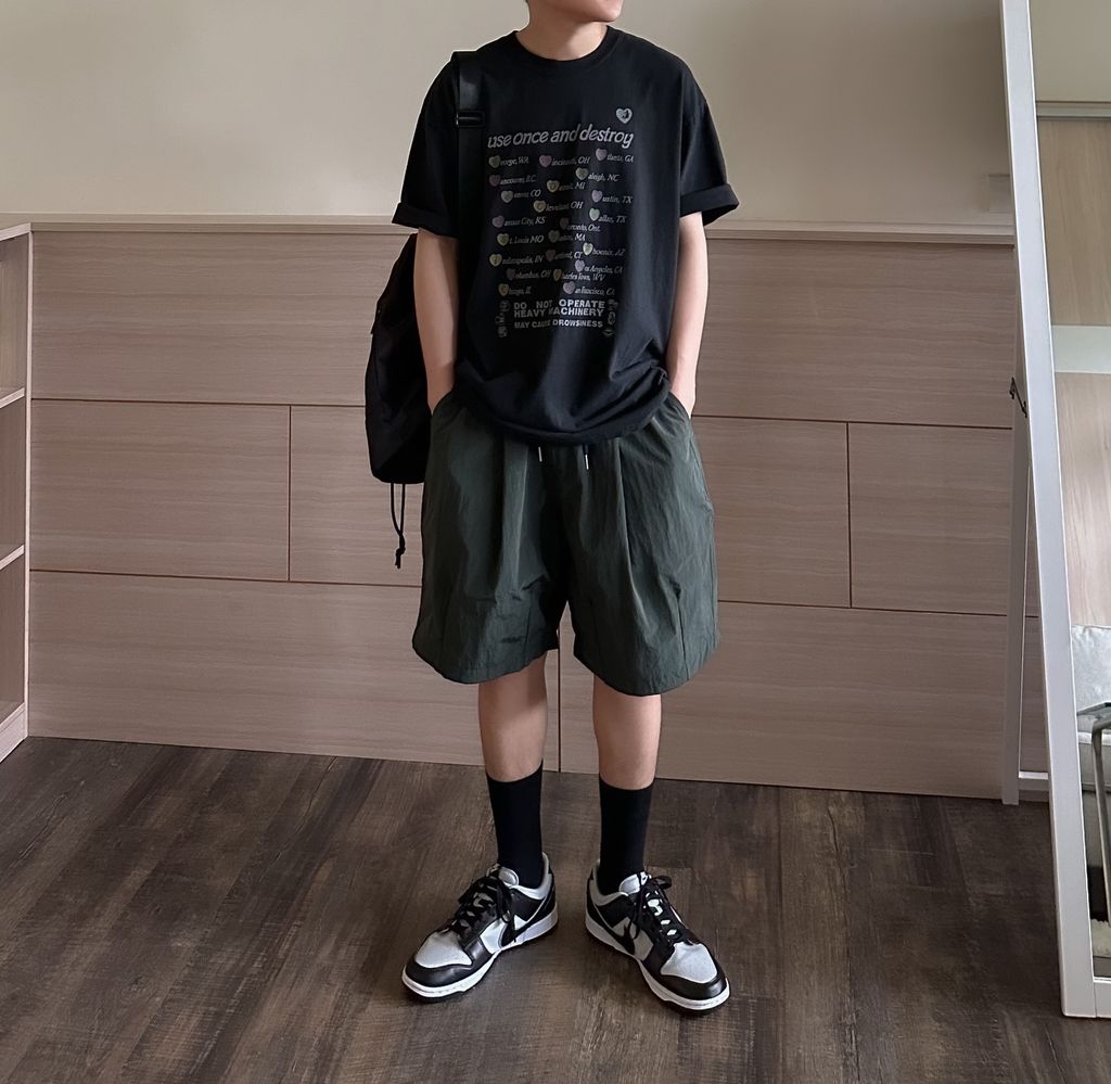 OPPAKOREA Use 心形水洗短T