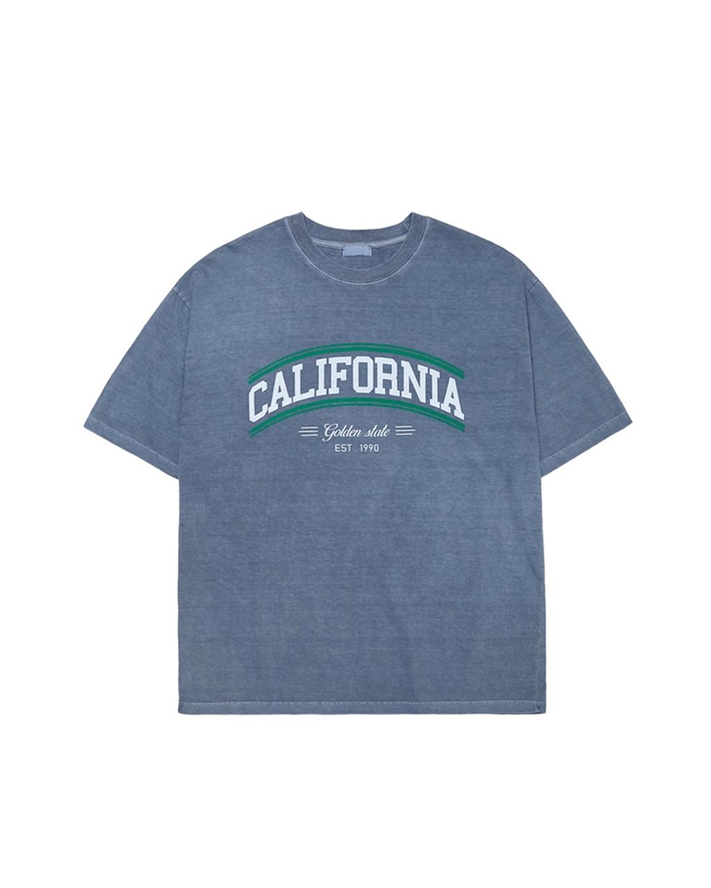 OPPAKOREA California 水洗寬鬆短T (2色)