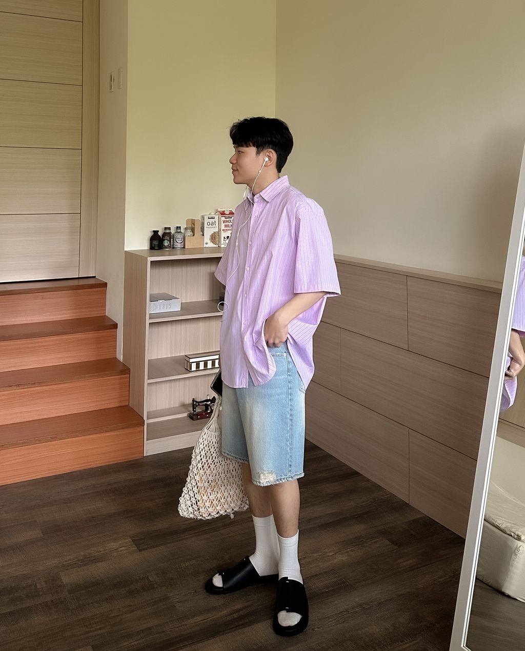OPPAKOREA 復古細節牛仔短褲 (日常推薦!!!)