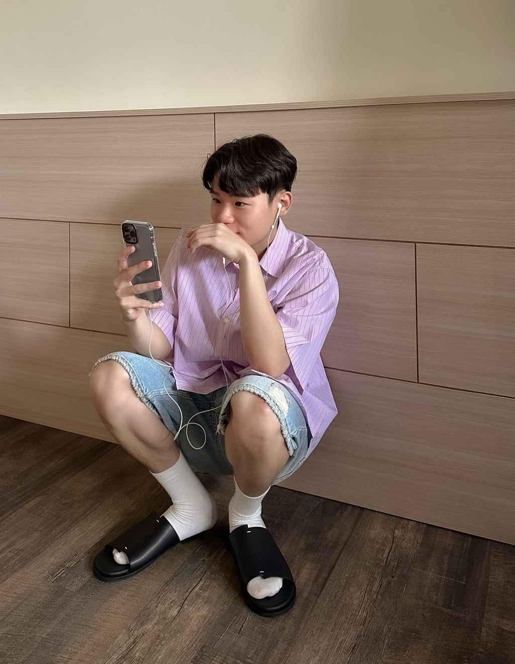 OPPAKOREA 復古細節牛仔短褲 (日常推薦!!!)