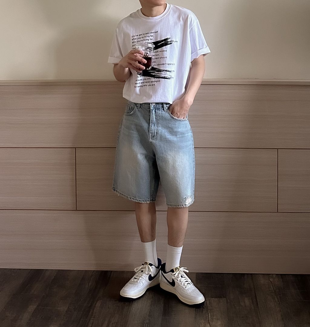 OPPAKOREA 復古細節牛仔短褲 (日常推薦!!!)