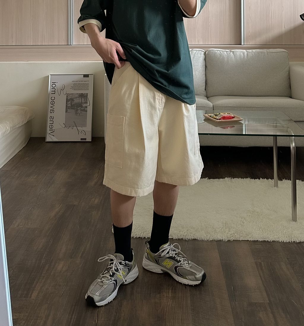 OPPAKOREA Jets 領口配色短T (2色)
