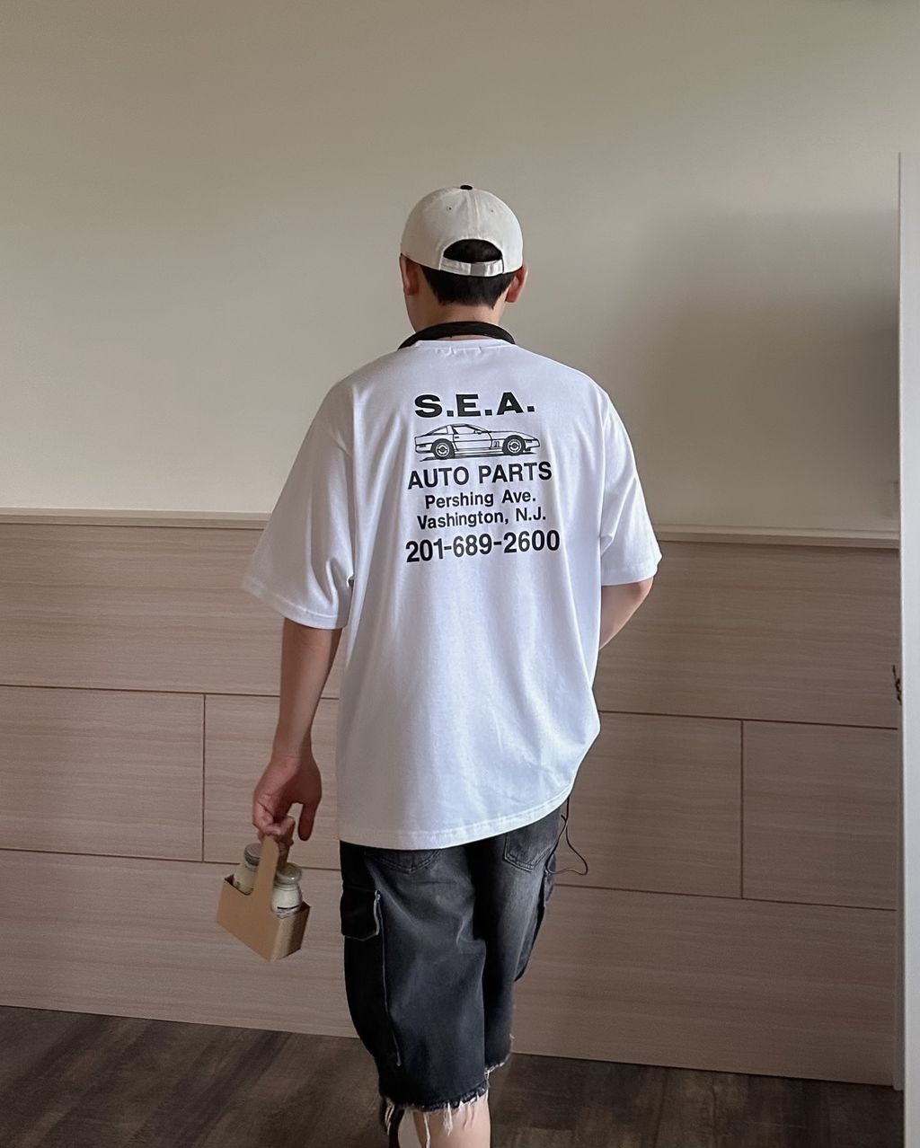 OPPAKOREA SEA 汽車英字短T (3色)