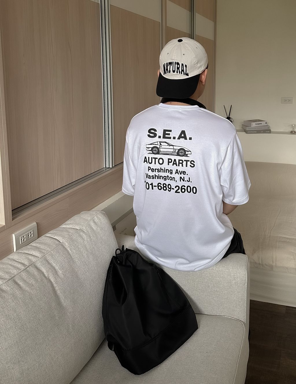 OPPAKOREA SEA 汽車英字短T (3色)