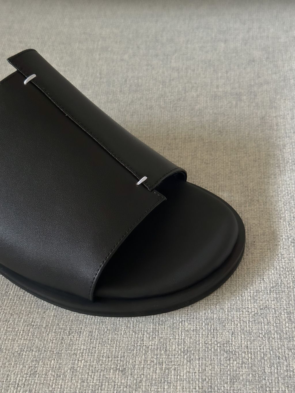 OPPAKOREA [Hand Made] 手工縫線拖鞋 (100%牛皮)