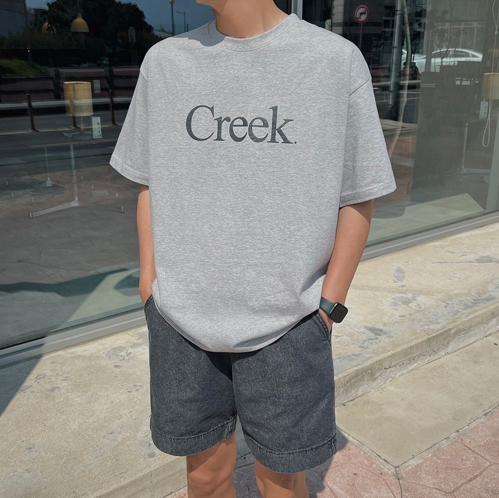 OPPAKOREA Creek 英字短T (4色)