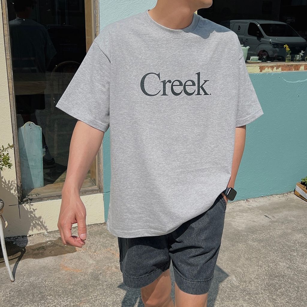 OPPAKOREA Creek 英字短T (4色)