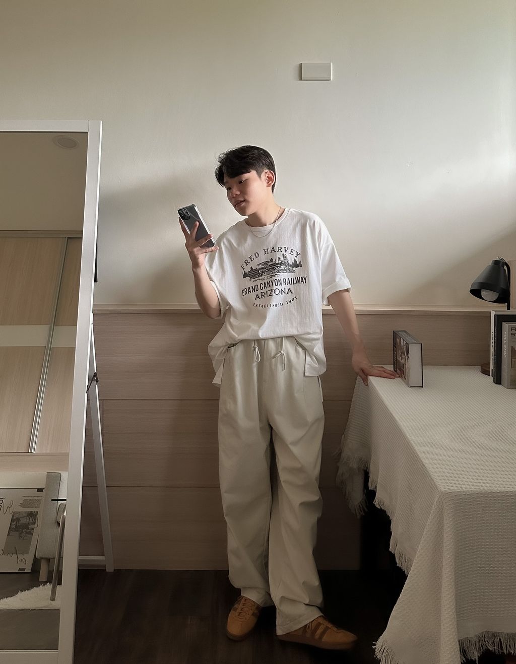 OPPAKOREA Arizona 復古圖像短T (2色)