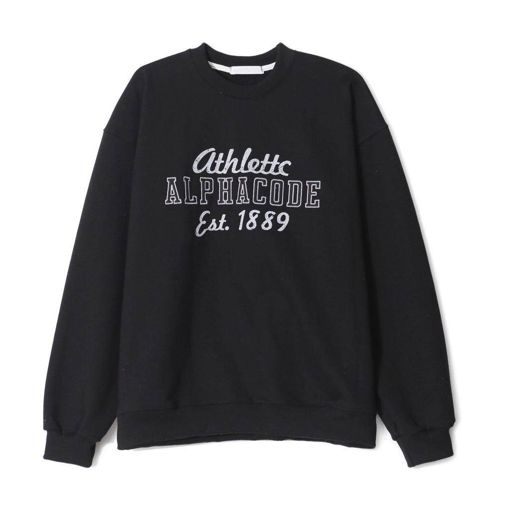 OPPAKOREA Athlettc 英字刺繡衛衣 (2色)