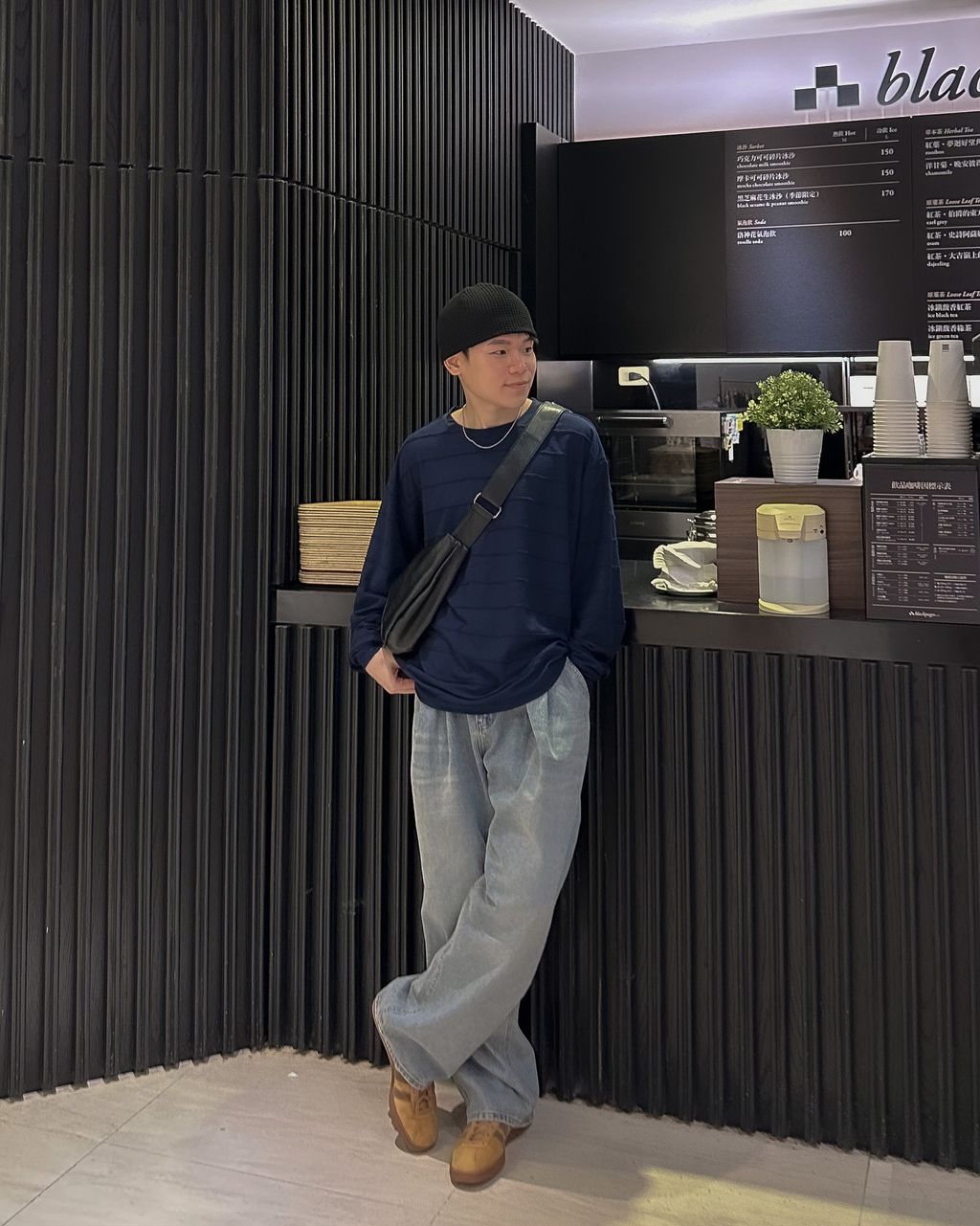 OPPAKOREA Cozy 立體條紋長T (3色)