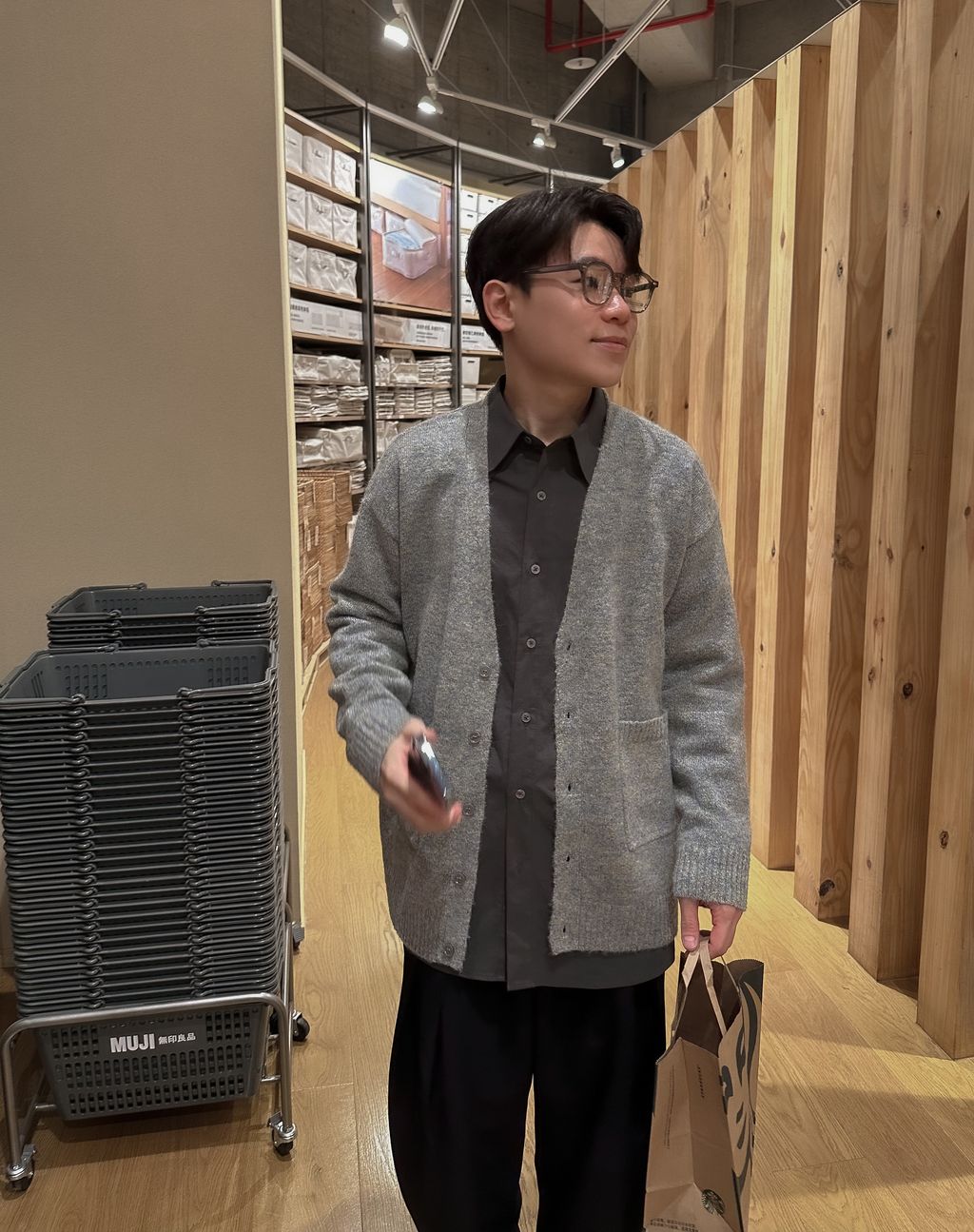 OPPAKOREA 交叉打褶腰帶休閒寬褲 (4色) (極為推薦!!!)