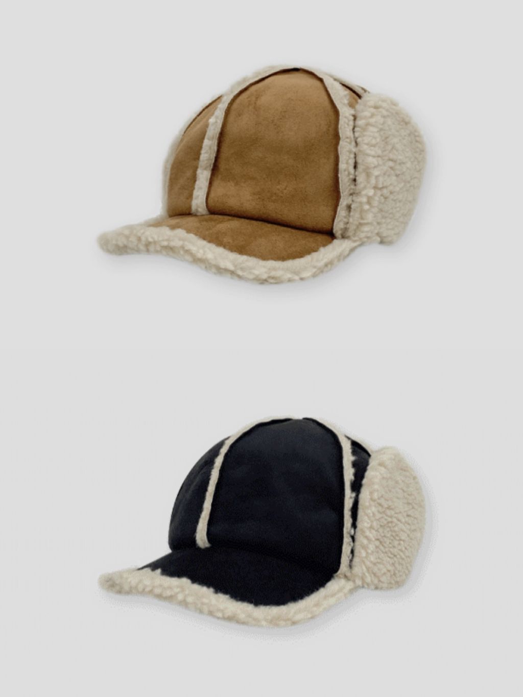 OPPAKOREA 保暖野馬毛帽 (2色)