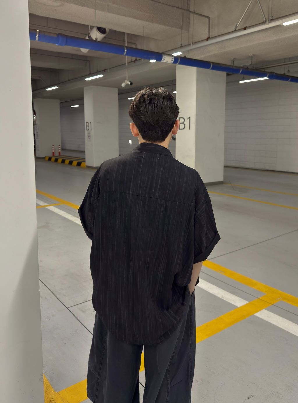 OPPAKOREA 涼感渲染短袖襯衫 (2色)