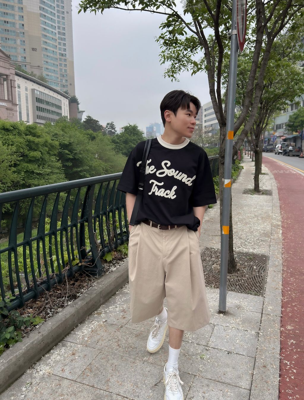 OPPAKOREA 大打褶棉質百慕達短褲 (3色) (日常推薦!!!)