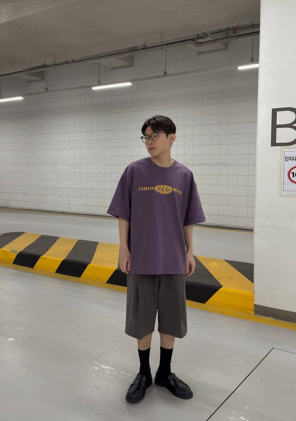 OPPAKOREA 大打褶棉質百慕達短褲 (3色) (日常推薦!!!)