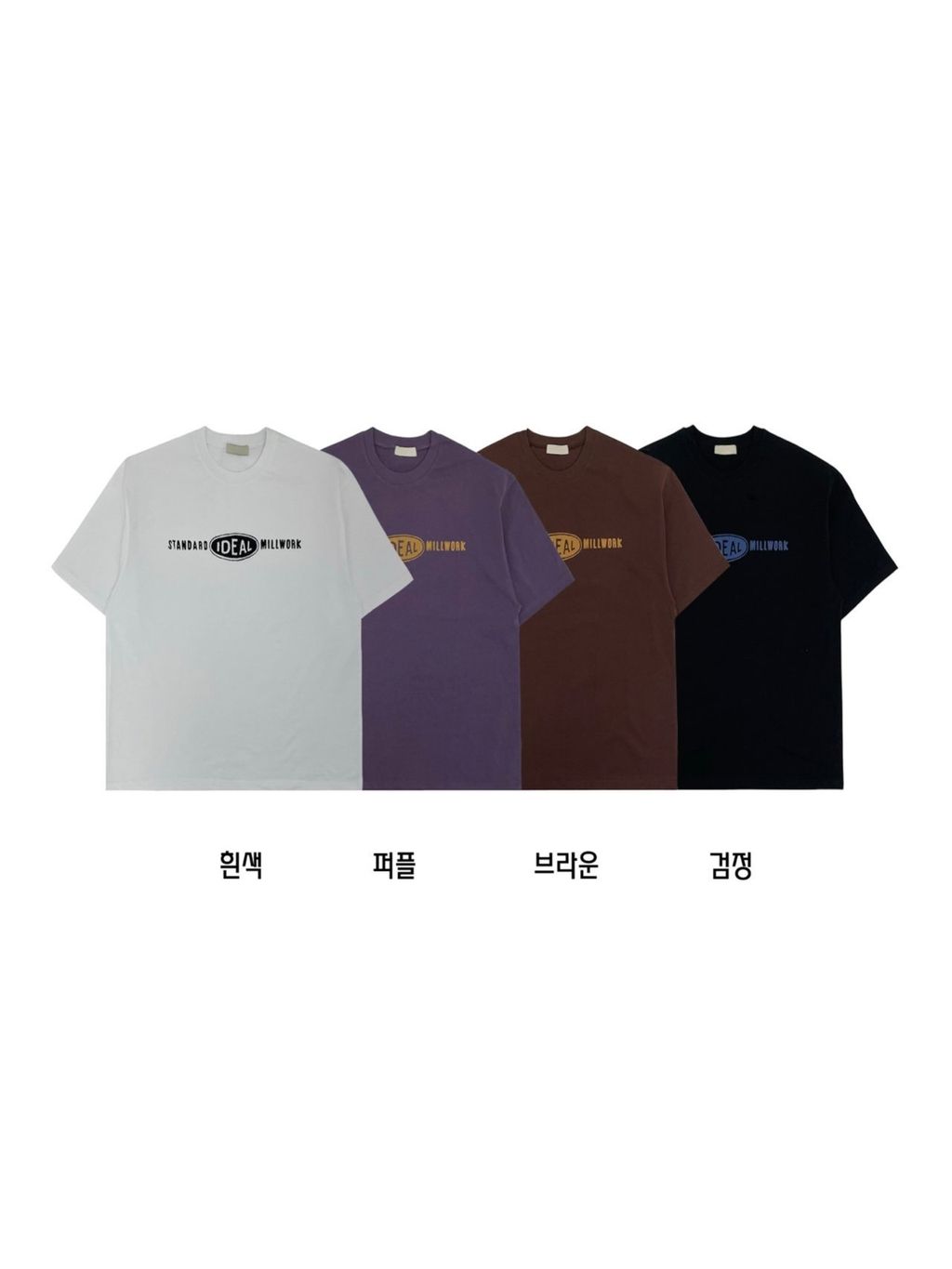 OPPAKOREA Standard 配色標語短T (3色)