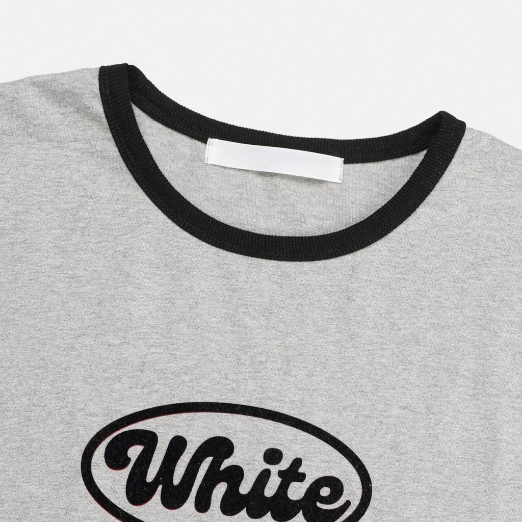 OPPAKOREA white 絨字配色短 (2色)