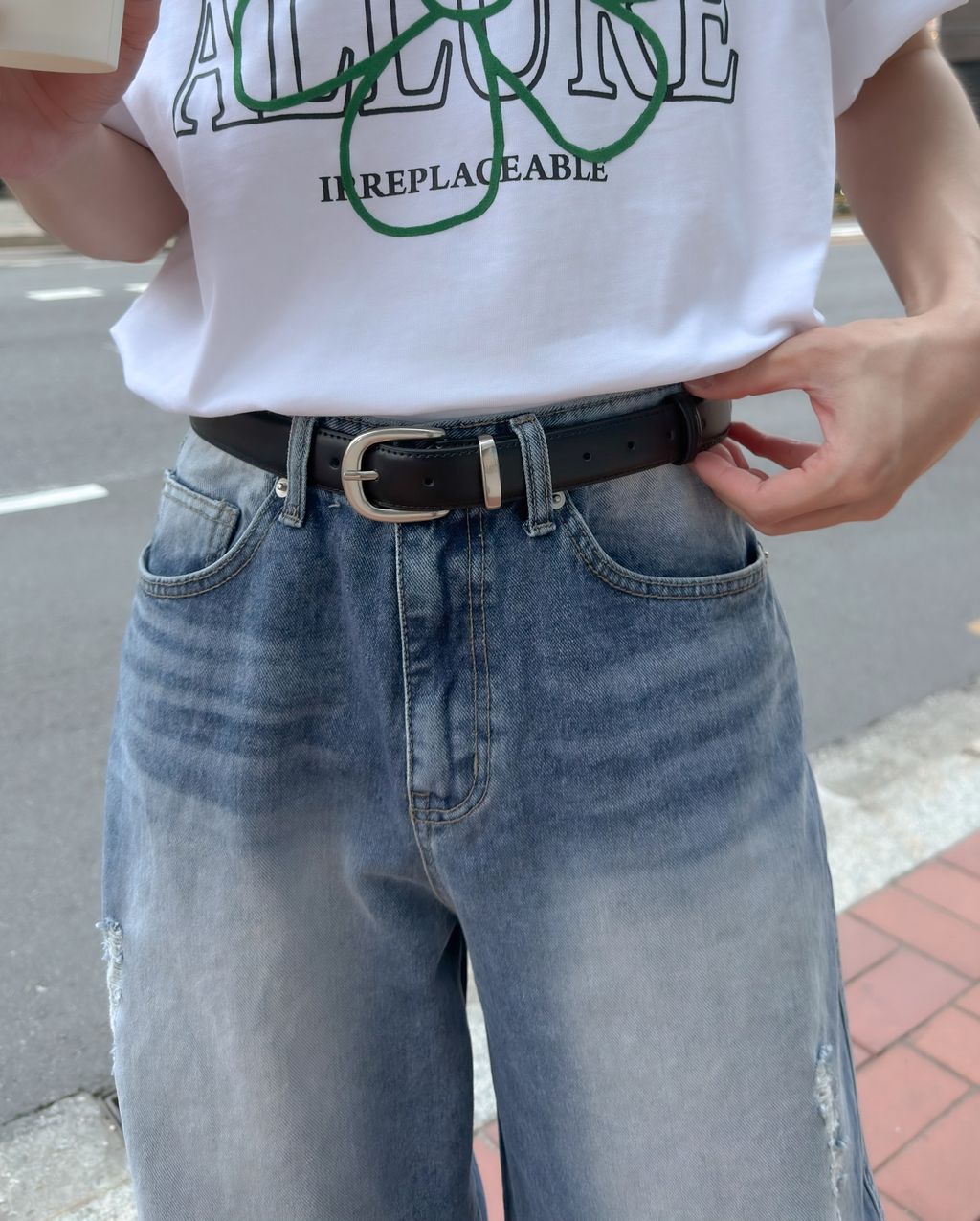 OPPAKOREA Formal 質感牛皮皮帶 (2色)
