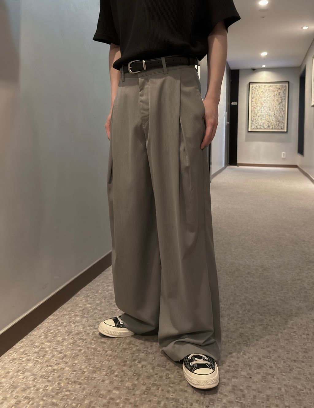 OPPAKOREA Formal 質感牛皮皮帶 (2色)