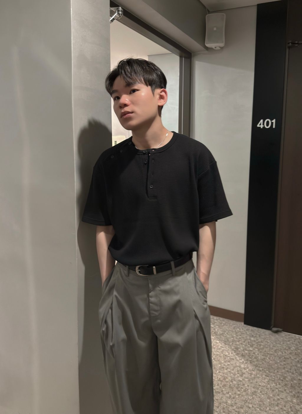OPPAKOREA Formal 質感牛皮皮帶 (2色)