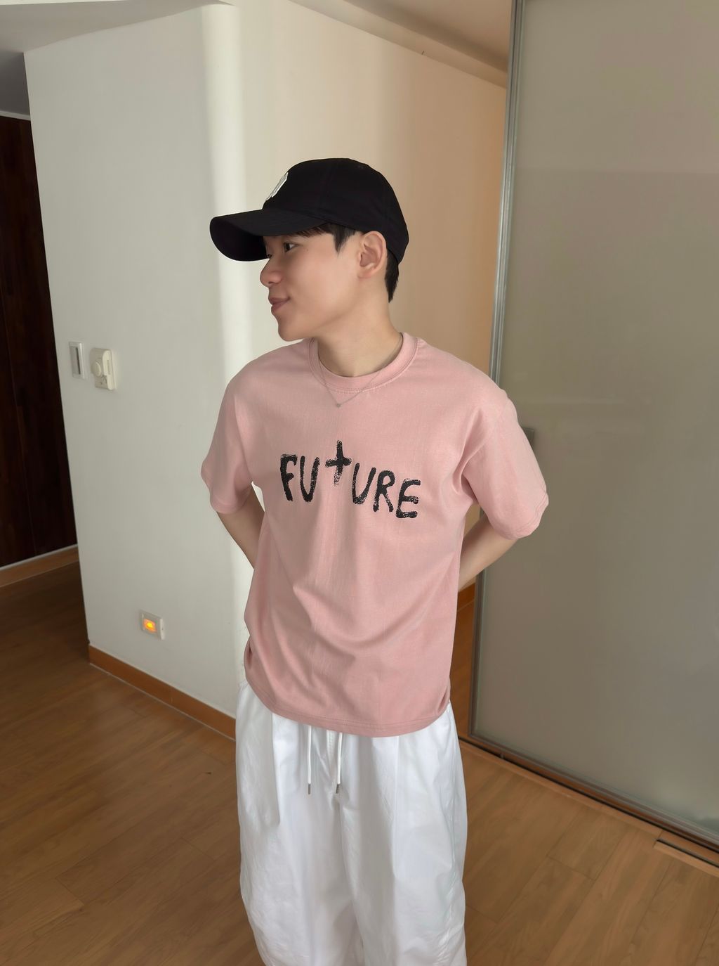 OPPAKOREA Future 斑駁英字短版短T (4色)