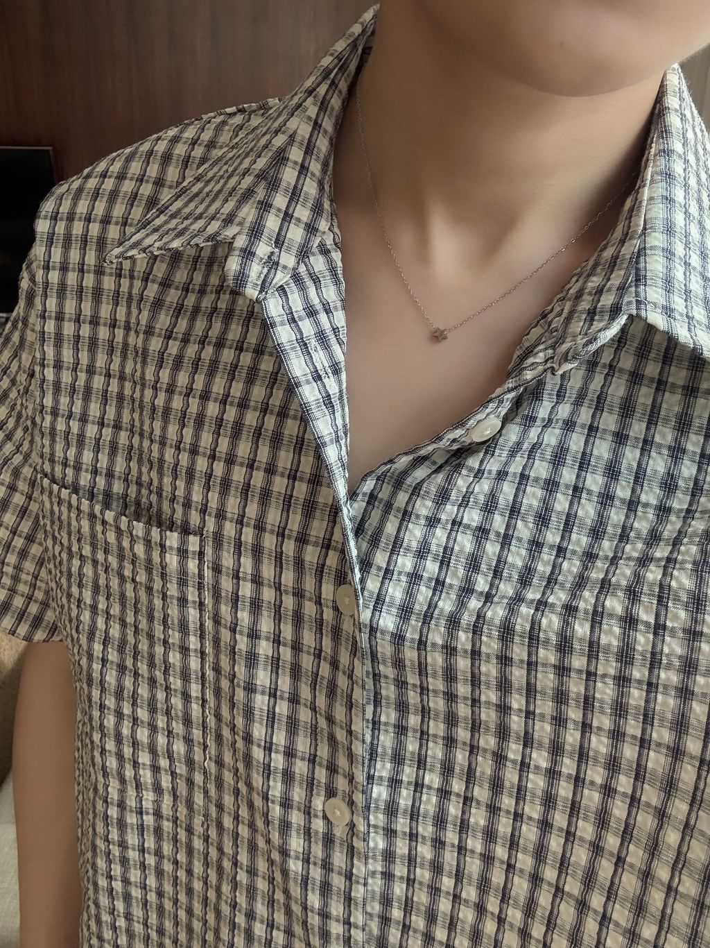 OPPAKOREA Mini star surgical steel necklace