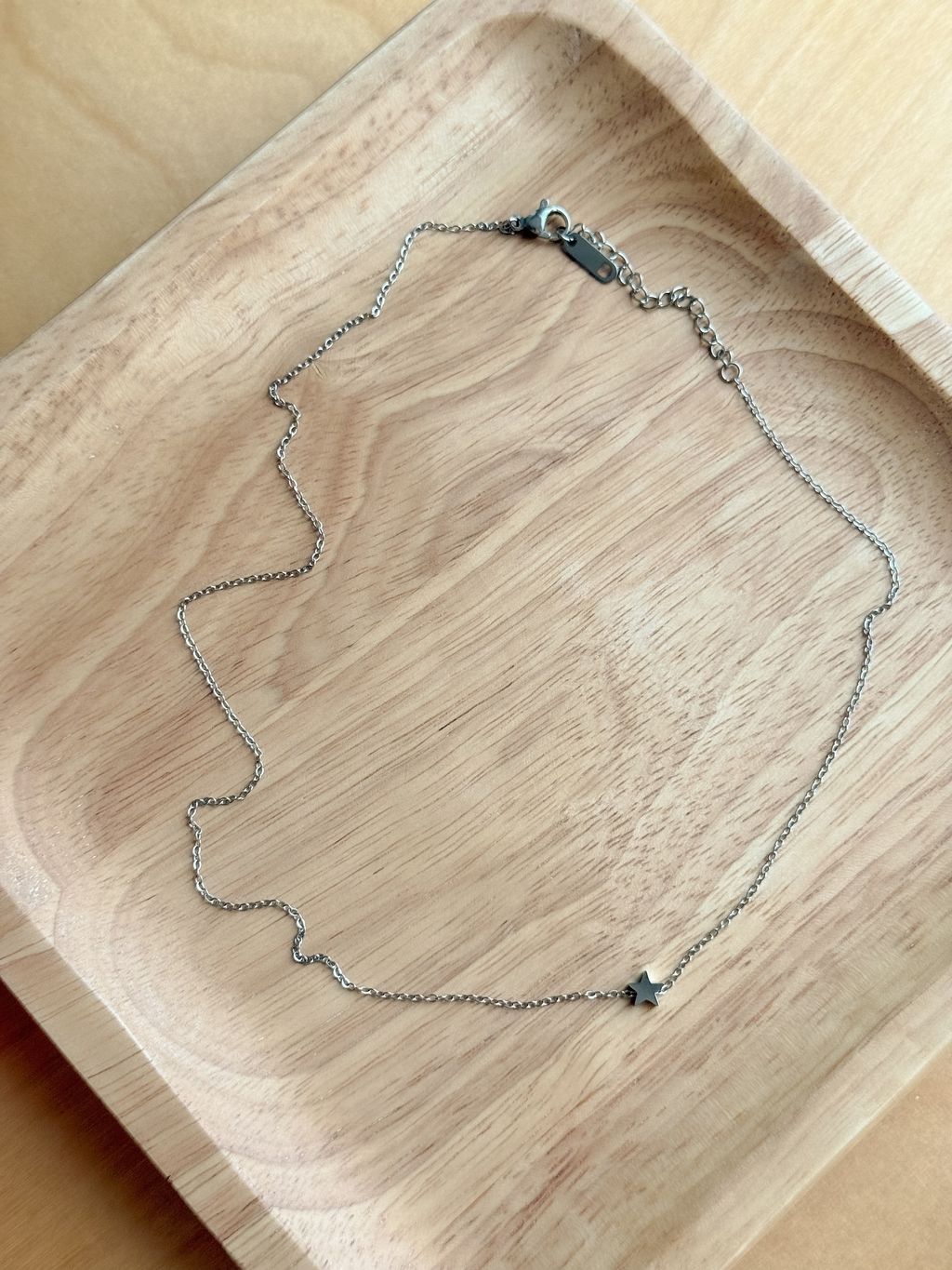 OPPAKOREA Mini star surgical steel necklace