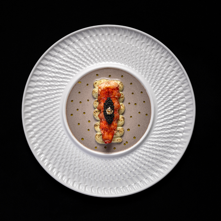 Elegant Fine Food Truffle Lobster